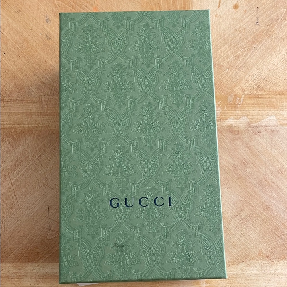 Gucci Green Embossed Box